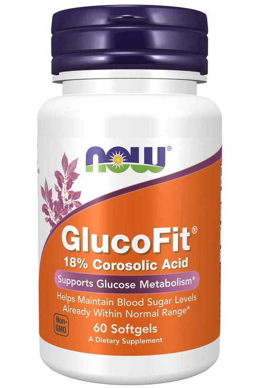 GlucoFit® - 60 cápsulas de gel-Now Foods-Gerenciamento De Glicose,Suplementos