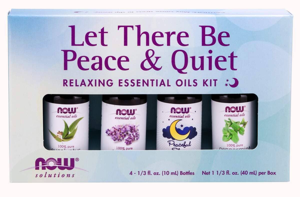 Kit de Óleos Essenciais Let There Be Peace & Quiet-Now Foods-Óleos Perfumados Doces