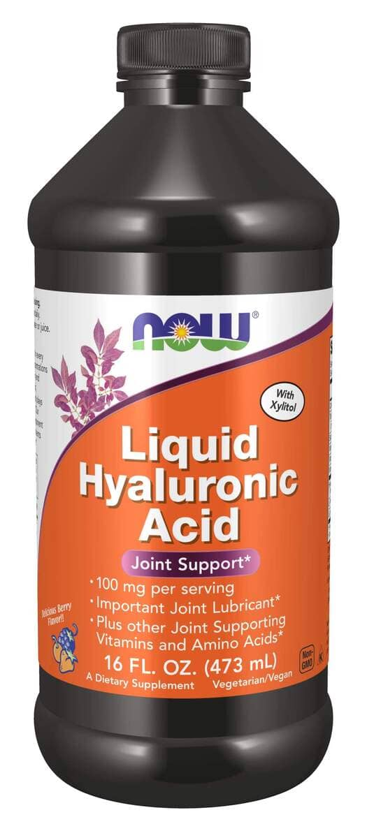 Ácido hialurônico 100 mg líquido - 16 fl. onças-Now Foods-Suplementos, Ácido Hialurônico